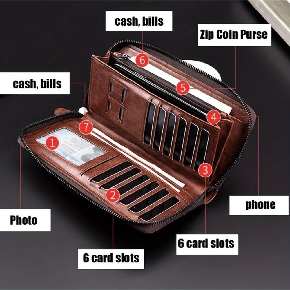 Holden RFID Zip Clutch Wallet - view 7